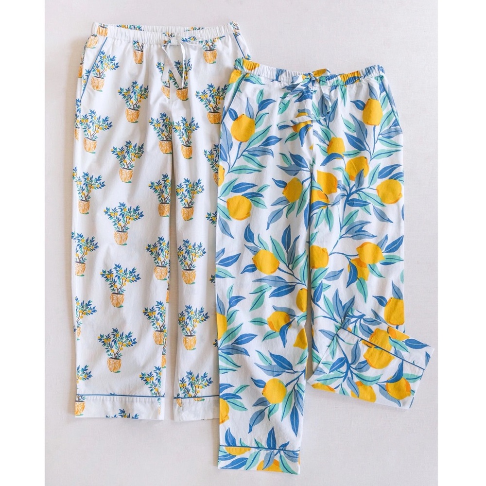 Printfresh Pajama Pants - Lemon Zest